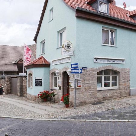 Hotel Bierstuebl ザンガーハウゼン エクステリア 写真